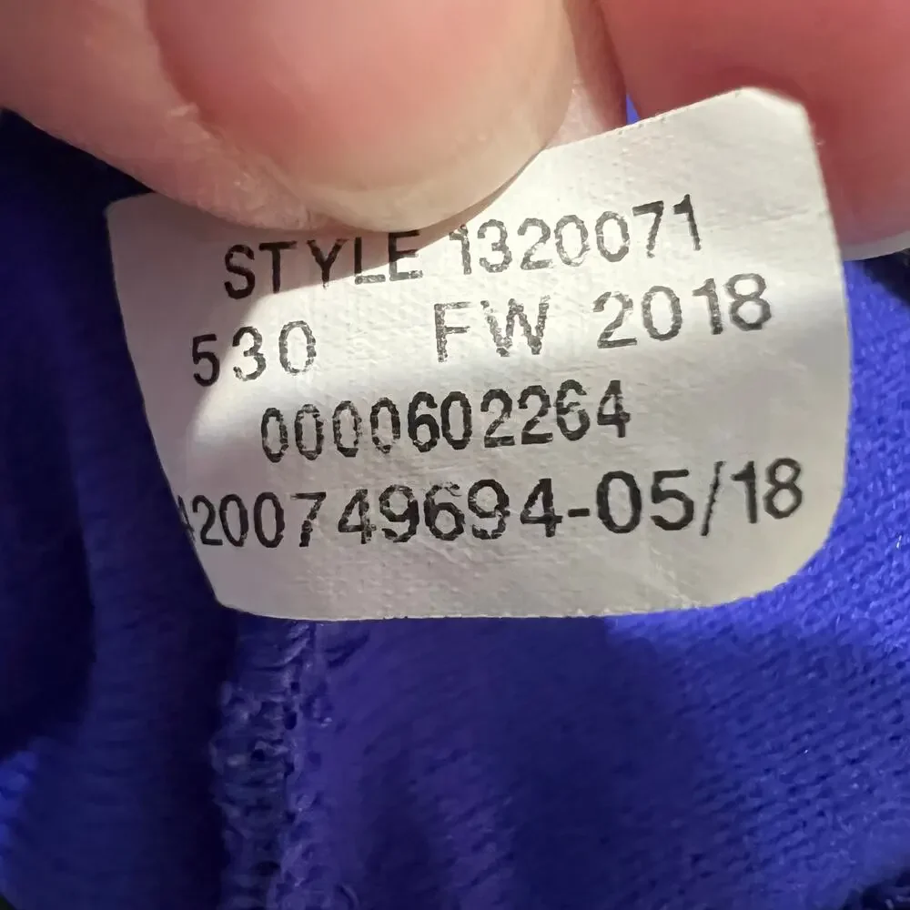 Under Armour Loose Coldgear Graphic Track Jacket Constellation Purple Youth L